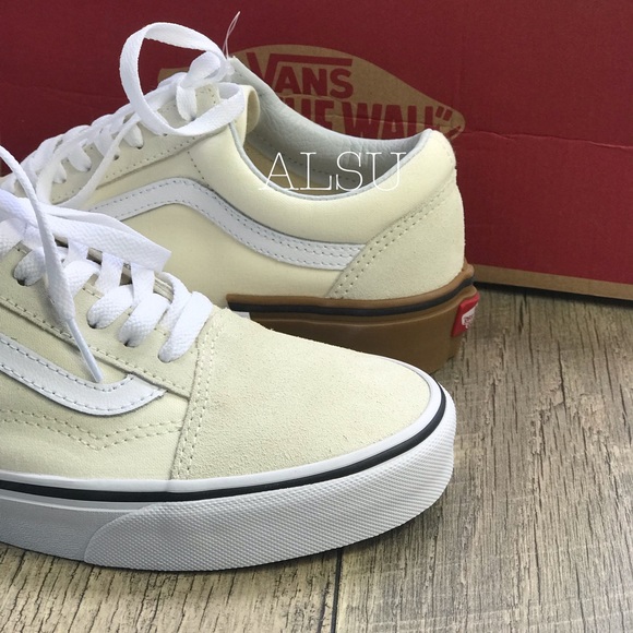 NWT Old Skool Gum Block Classic White W AUTHENTIC - Picture 7 of 8